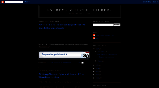 extremevehiclebuilders.blogspot.com