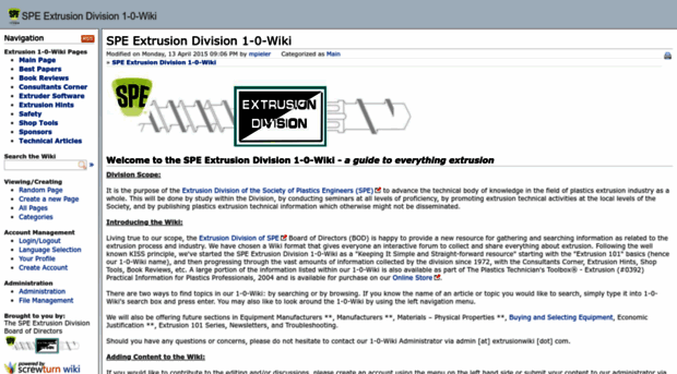 extrusionwiki.com