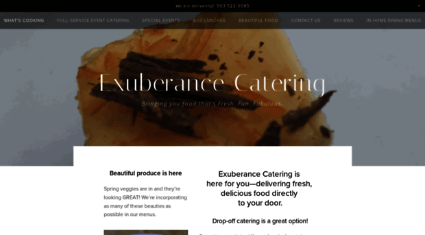 exuberancecatering.com