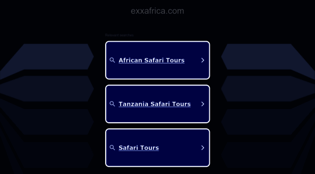 exxafrica.com