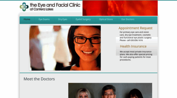 eyeandfacialclinic.com