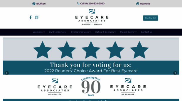 eyecarebluffton.com