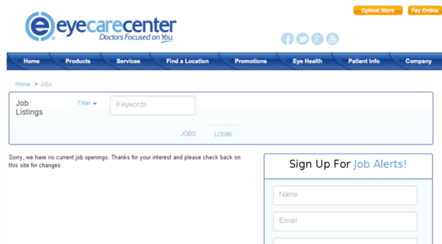 eyecarecenter.applicantpro.com