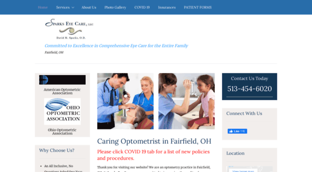 eyecarefairfield.com