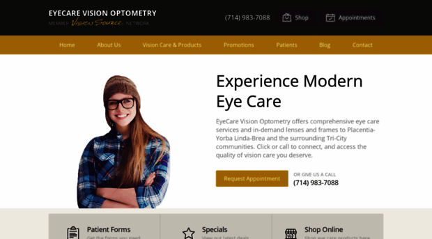 eyecarevisionoptometry.com