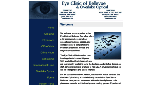 eyeclinicofbellevue.com