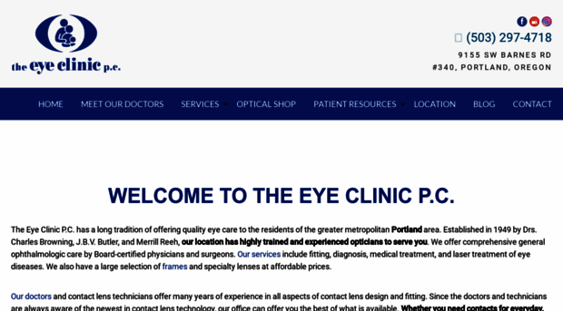 eyeclinicpdx.com