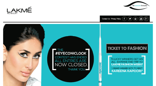 eyeconic.lakmeindia.com