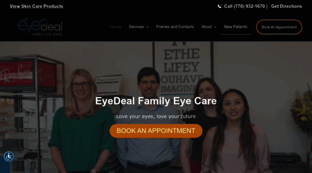 eyedealfamilyeyecare.com