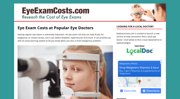 eyeexamcosts.com