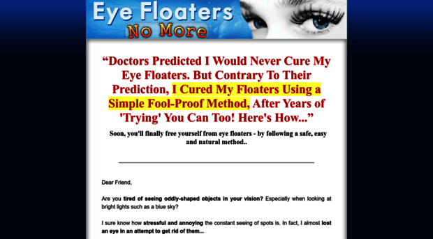 eyefloatersnomore.com