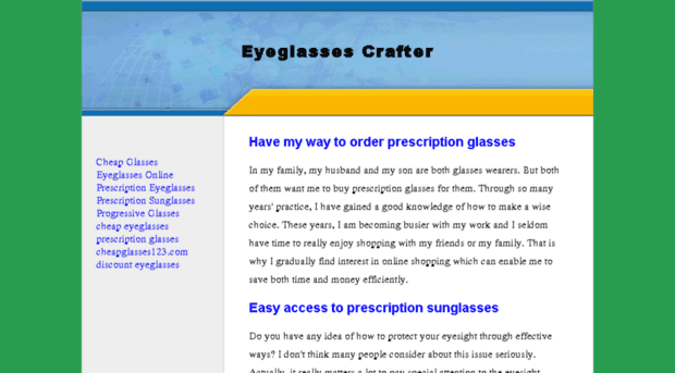 eyeglassescrafter.com