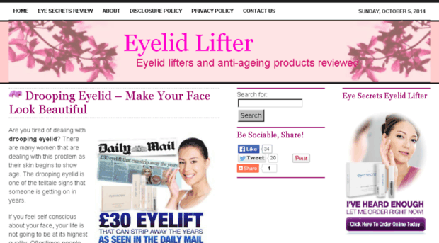 eyelidlifter.co.uk