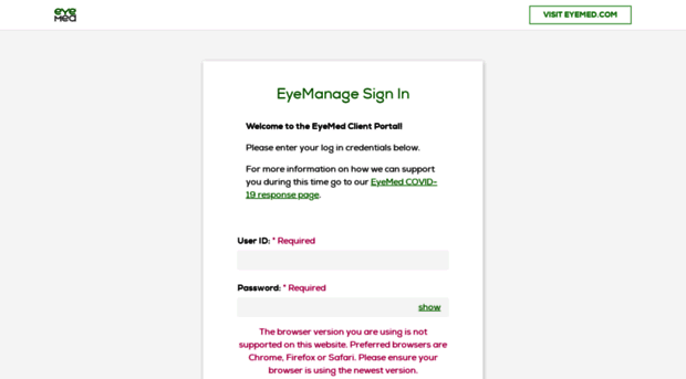 eyemanage.eyemedvisioncare.com