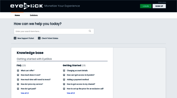 eyeslick.freshdesk.com