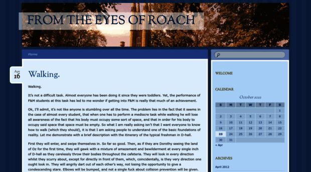 eyesofroach.the-college-reporter.com