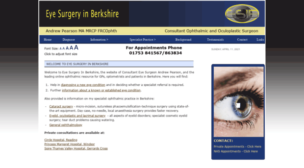 eyesurgeryinberkshire.co.uk