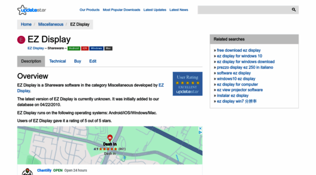 ez-display.updatestar.com