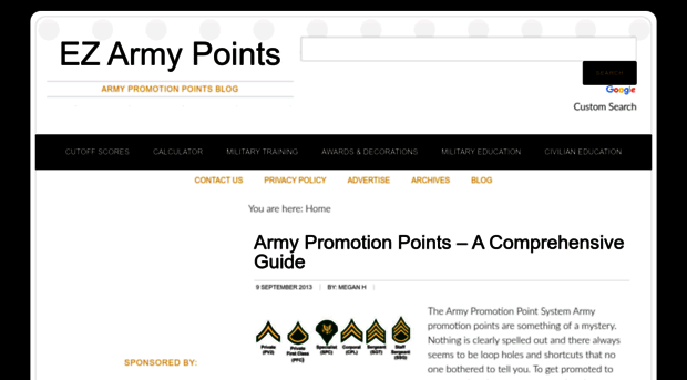 ezarmypoints.com