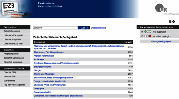 ezb.uni-regensburg.de