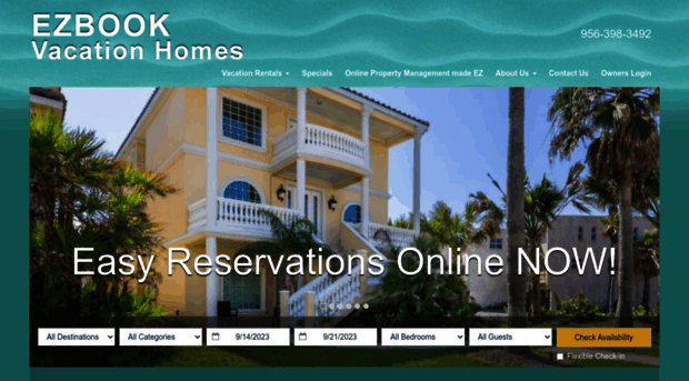 ezbookvacationhomes.com