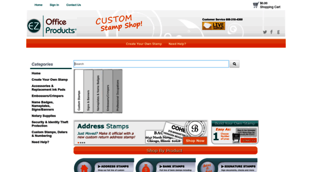 ezcustomstamps.com