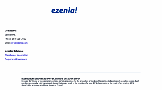 ezenia.com