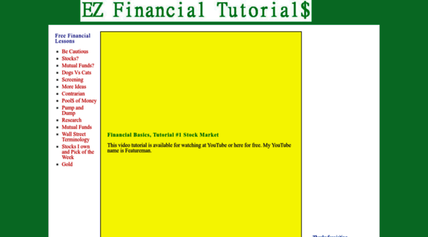 ezfinancialtutorials.com