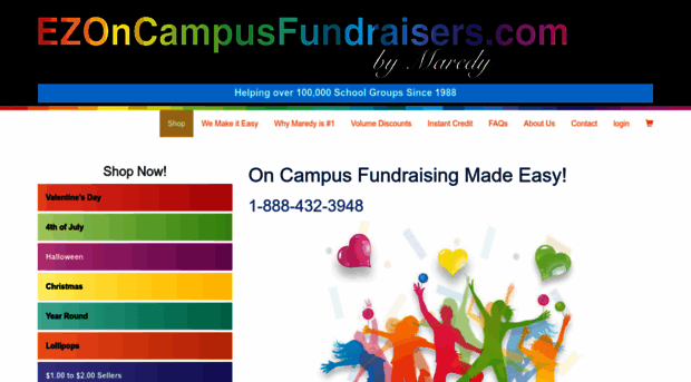 ezoncampusfundraisers.com