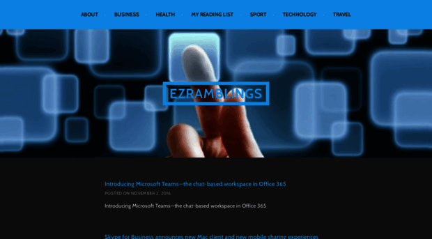 ezramblings.com