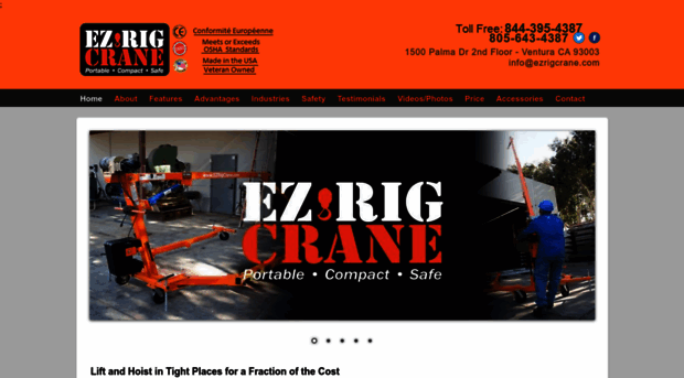 ezrigcrane.com