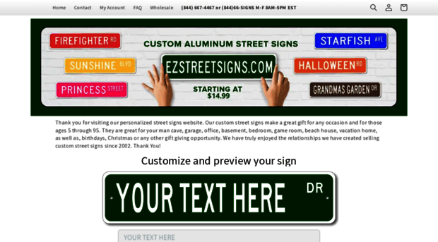 ezstreetsigns.com