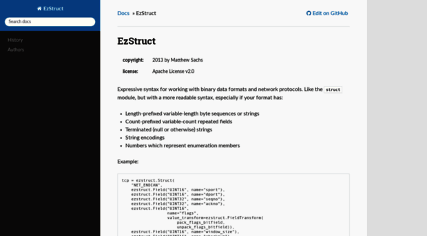 ezstruct.readthedocs.io