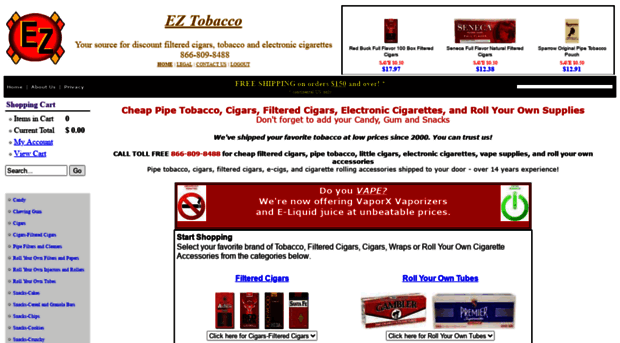 eztobacco.com