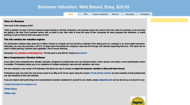 ezvaluation.com