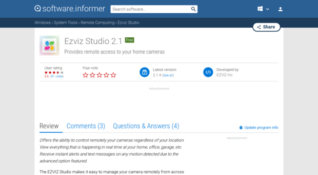 ezviz-studio.software.informer.com