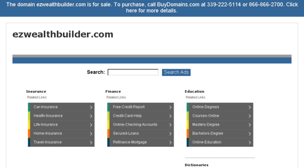 ezwealthbuilder.com