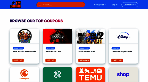 ezycoupon.com