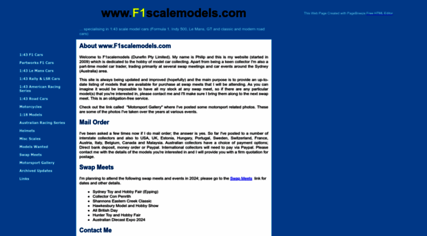 f1scalemodels.com