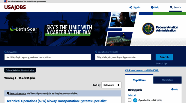 faa.usajobs.gov