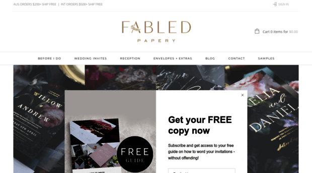 fabledpapery.com