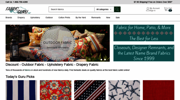 fabricguru.com - Shop Fabric Online: Fabric Gur... - Fabric Guru