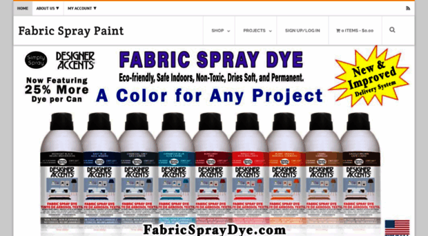 fabricspraypaint.com