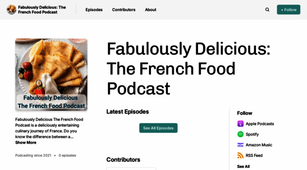 fabulouslydelicious.buzzsprout.com