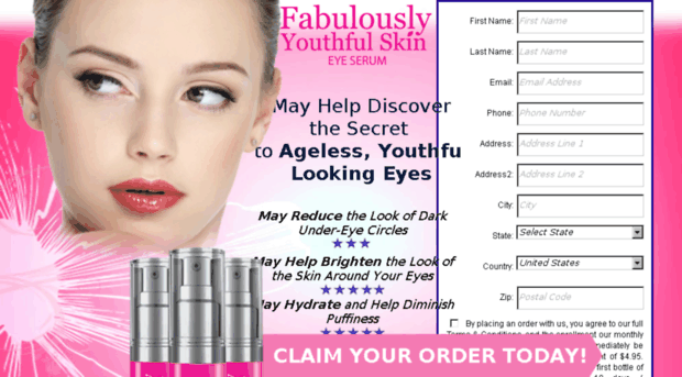 fabulouslyyouthfulskineyeserum.com