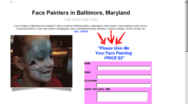 face-painters-in-maryland.com