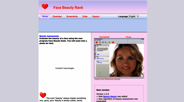 facebeautyrank.com