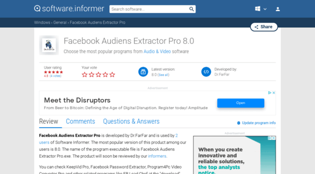 facebook-audiens-extractor-pro.software.informer.com