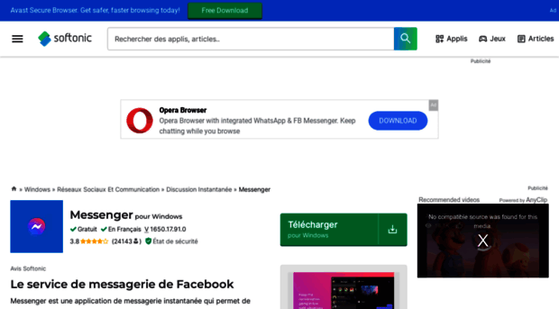 facebook-messenger-pour-windows.softonic.fr
