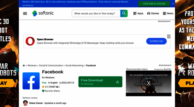 facebook-windows-10.fa.softonic.com